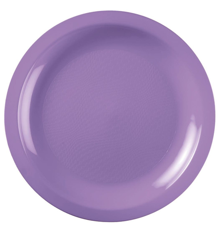 Plastikteller Flach Flieder Round PP Ø220mm (300 Stück) Plastikteller Flach Flieder Round PP Ø220mm (300 Stück)