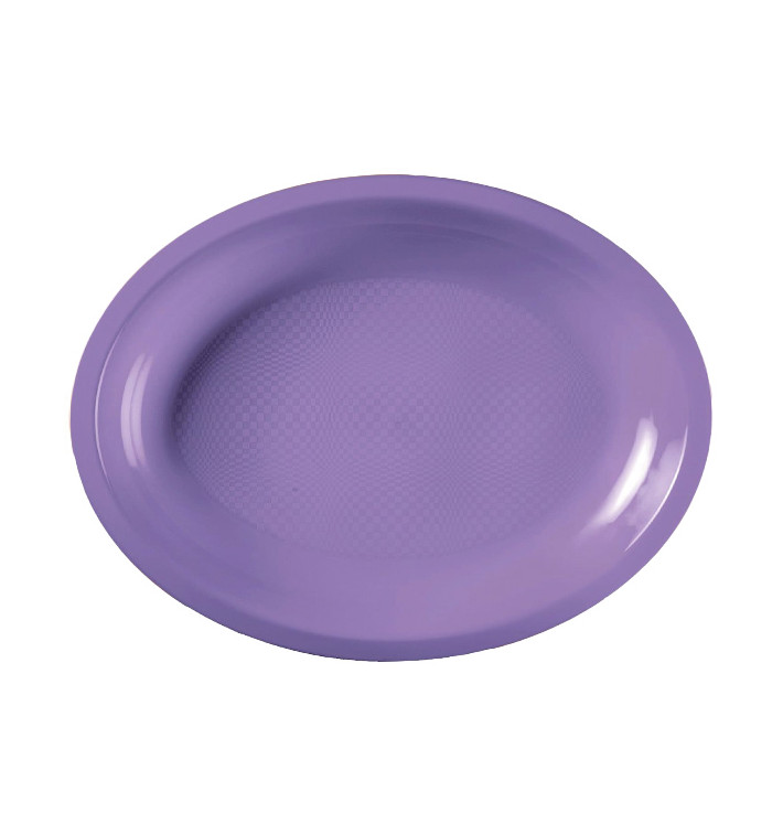 Plastiktablett Oval Flieder Round PP 315x220mm (25 Stück) Plastiktablett Oval Flieder Round PP 315x220mm (25 Stück)