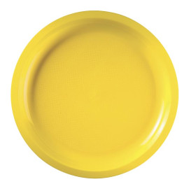 Plastikteller Rund Gelb Round PP Ø290mm (150 Stück)