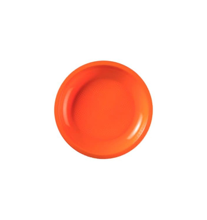 Plastikteller Flach Orange Round PP Ø220mm (300 Stück) Plastikteller Flach Orange Round PP Ø220mm (300 Stück)