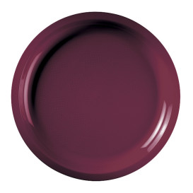 Plastikteller Rund Bourdeaux Round PP Ø290mm (150 Stück)