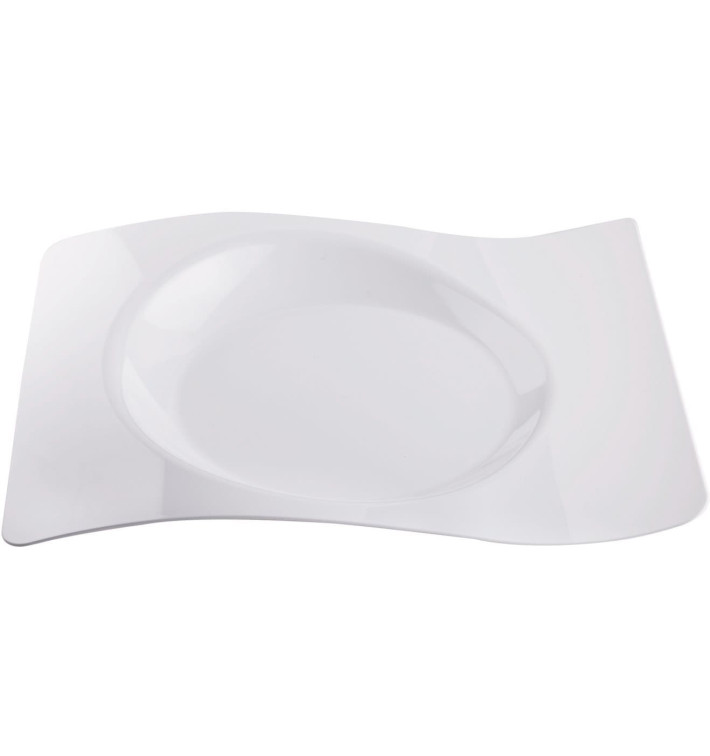 Plastikteller "Forma" weiß 28x23 cm (12 Stück) Plastikteller "Forma" weiß 28x23 cm (12 Stück)