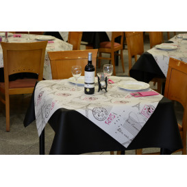 Papiertischdecke 1x1m "Paris" 37g (400 Stück)