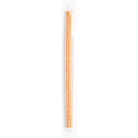 Trinkhalme verpackt Transparent Ø8mm 22cm (500 Stück)