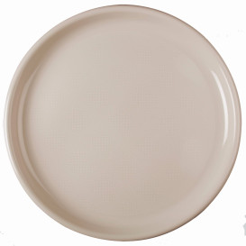 Plastikteller Rund für Pizza Beige Round PP Ø350mm (72 Stück)