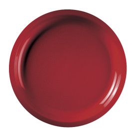 Plastikteller Rund Rot Round PP Ø290mm (25 Stück)