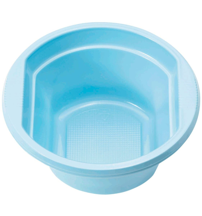 Plastikschale PS Hellblau 250ml Ø12cm (660 Stück) Plastikschale PS Hellblau 250ml Ø12cm (660 Stück)