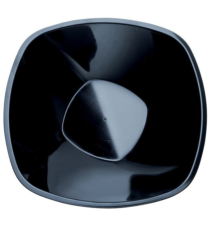 Plastikschale Rund Schwarz Square PP Ø277mm 3000ml (3 Stück) Plastikschale Rund Schwarz Square PP Ø277mm 3000ml (3 Stück)