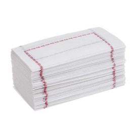 Papierservietten "ZigZag" 14x14 blau (250 Stück)