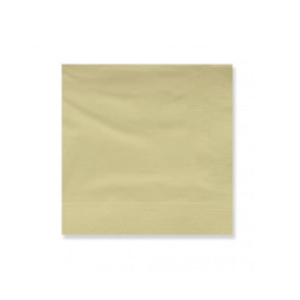 Papierservietten Creme 2L 20x20cm (100 Stück)