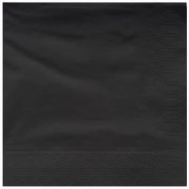 Papierservietten Schwarz 2L 25x25cm (100 Stück)