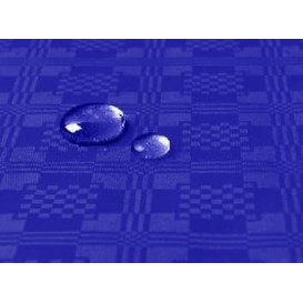 Tischdecke wasserdicht blau 5x1,2 Meterware (10 Einh.)