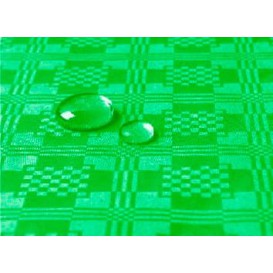 Tischdecke wasserdicht grün Kiwi 5x1,2 Meterware (10 Einh.)