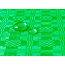 Tischdecke wasserdicht grün Kiwi 5x1,2 Meterware (10 Einh.)