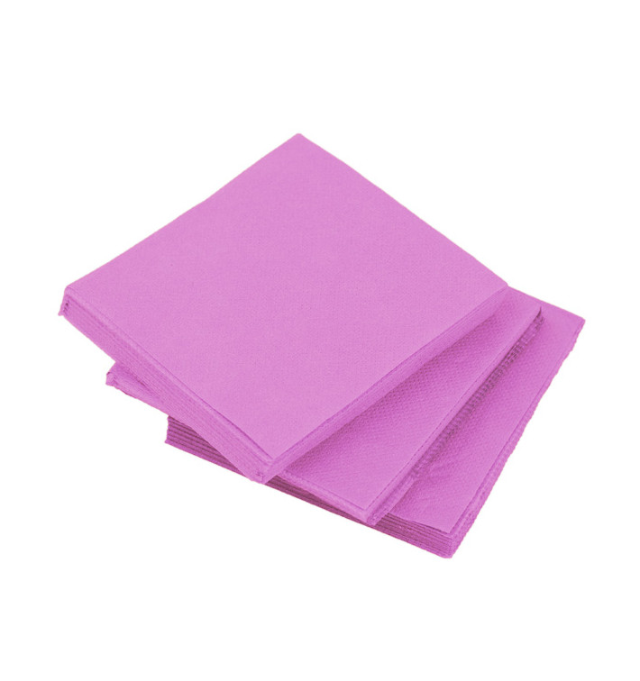 Papierservietten "Cocktail" Fuchsie 20x20cm (2400 Stück) Papierservietten "Cocktail" Fuchsie 20x20cm (2400 Stück)