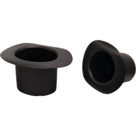 Sombrero Präsentation "Hot Form" Schwarz PP 60ml (24 Stück)