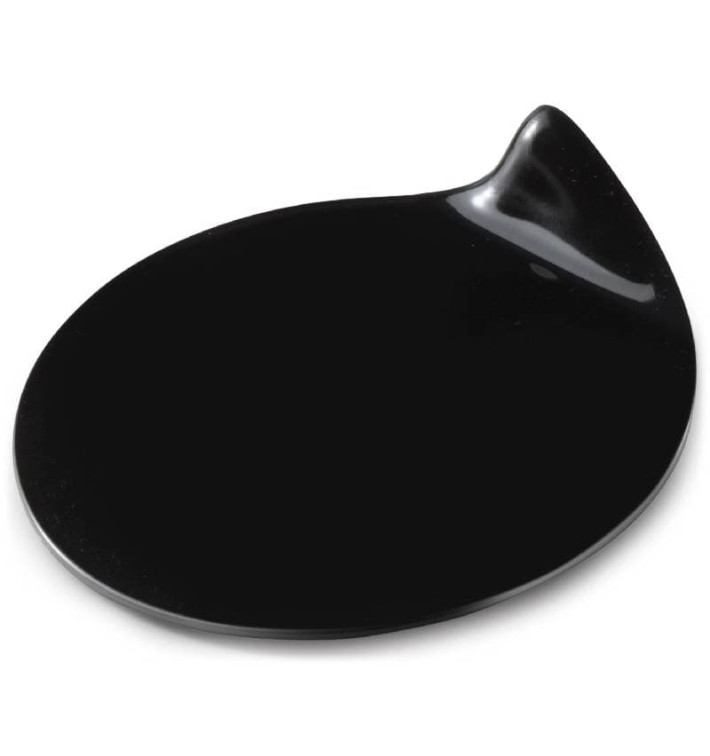 Plastikteller "Gogo" PS Schwarz Ø9cm (400 Stück) Plastikteller "Gogo" PS Schwarz Ø9cm (400 Stück)