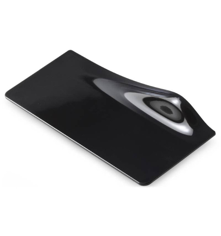 Plastikteller GOGO PS Schwarz 14x5.8cm (400 Stück)