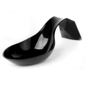 Häppchen-Löffel Bon Ton schwarz 116x29mm (20 Stück)