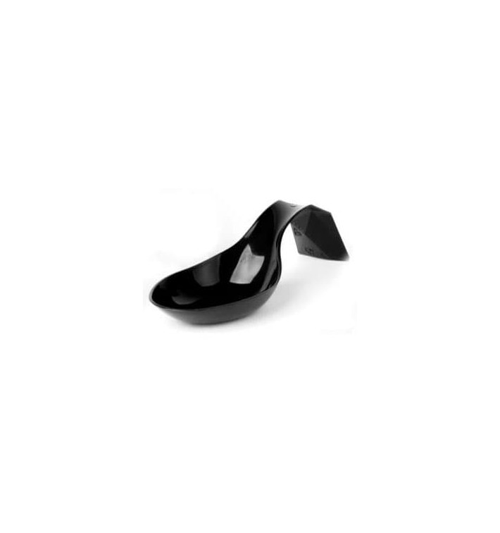 Häppchen-Löffel Bon Ton schwarz 116x29mm (20 Stück) Häppchen-Löffel Bon Ton schwarz 116x29mm (20 Stück)