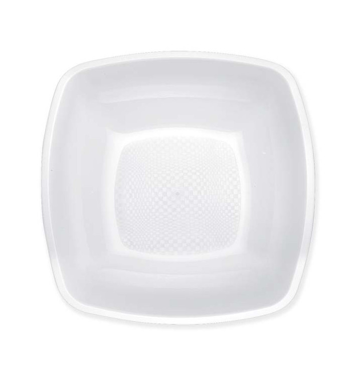 Plastikteller Tief Weiß Square PP 180mm (150 Stück) Plastikteller Tief Weiß Square PP 180mm (150 Stück)