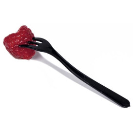 Mini-Gabel Präsentation Schwarz 10cm (5000 Stück)