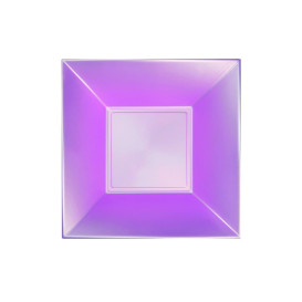 Plastikteller Tiefe Violett Nice Pearl PP 180mm (150 Stück)
