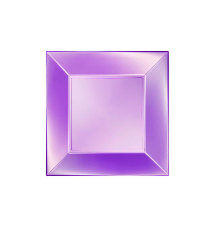Plastikteller Flach Violett Nice Pearl PP 180mm (150 Stück) Plastikteller Flach Violett Nice Pearl PP 180mm (150 Stück)