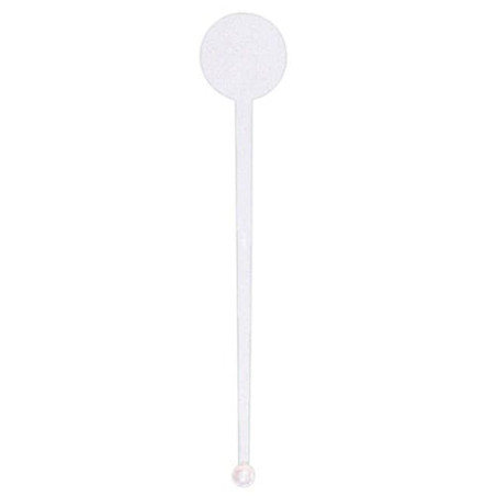 Rührstäbchen aus Plastik für Getränke Rund 175mm weiß (1.000 Stück)