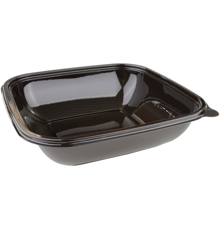 Plastikschale Schwarz PET 1000ml 190x190x50mm (50 Stück) Plastikschale Schwarz PET 1000ml 190x190x50mm (50 Stück)