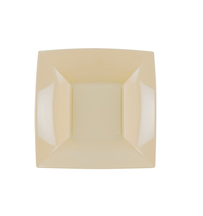 Plastikteller Tiefe Creme Nice PP 180mm (25 Stück) Plastikteller Tiefe Creme Nice PP 180mm (25 Stück)