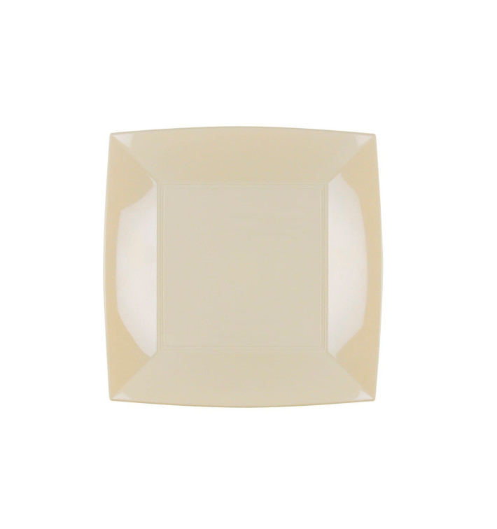 Plastikteller Flach Creme Nice PP 180mm (25 Stück) Plastikteller Flach Creme Nice PP 180mm (25 Stück)