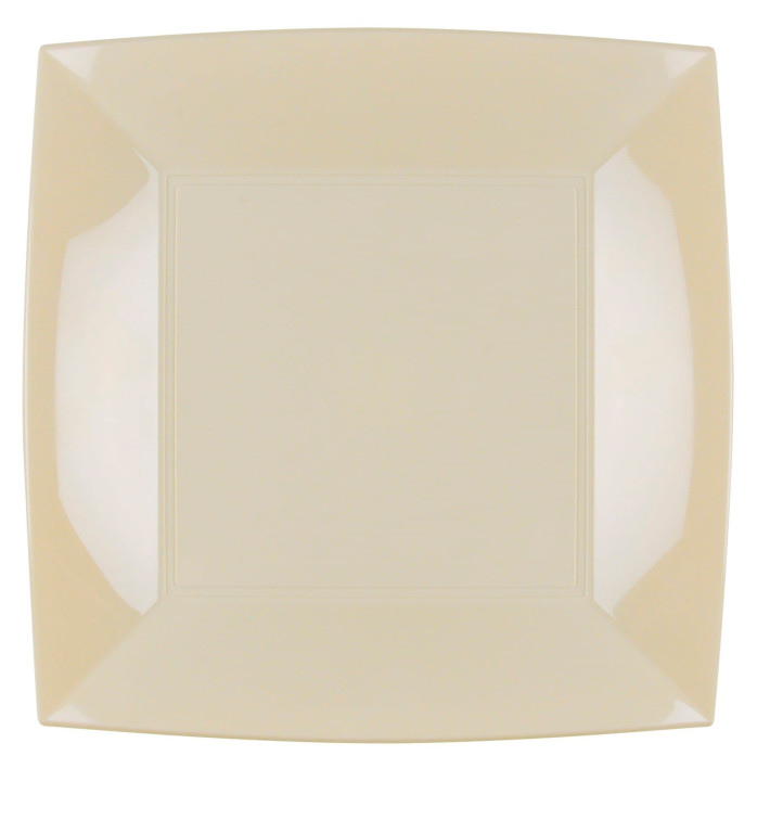 Plastikteller Flach Creme Nice PP 290mm (72 Stück) Plastikteller Flach Creme Nice PP 290mm (72 Stück)