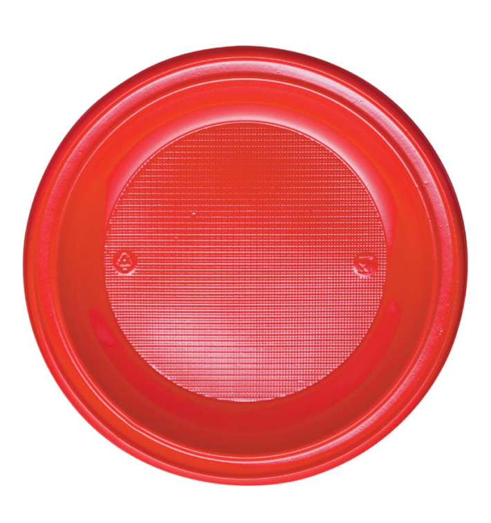 Plastikteller PS flach Rot Ø280mm (140 Stück) Plastikteller PS flach Rot Ø280mm (140 Stück)