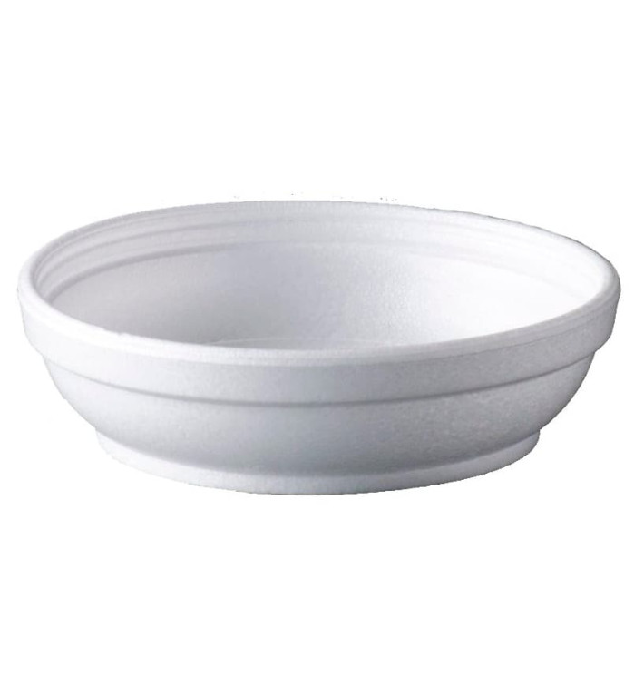 Styroporschale weiß 5OZ/150ml Ø11cm (50 Stück) Styroporschale weiß 5OZ/150ml Ø11cm (50 Stück)