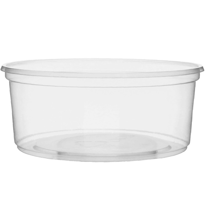 Verpackungsbecher aus Plastik 200ml Ø10,5cm (50 Stück) Verpackungsbecher aus Plastik 200ml Ø10,5cm (50 Stück)