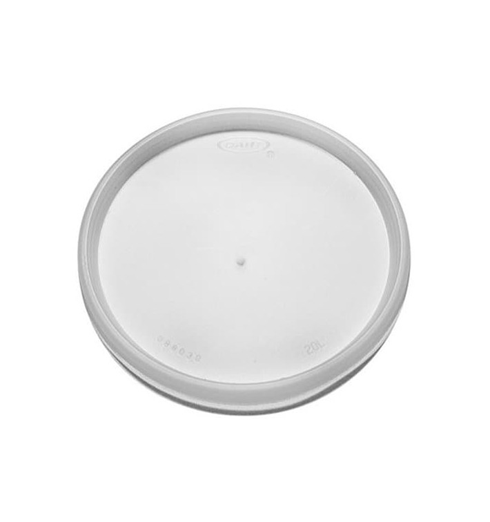 Flacher Deckel für Styroporbecher Ø11,7cm (100 Stück) Flacher Deckel für Styroporbecher Ø11,7cm (100 Stück)