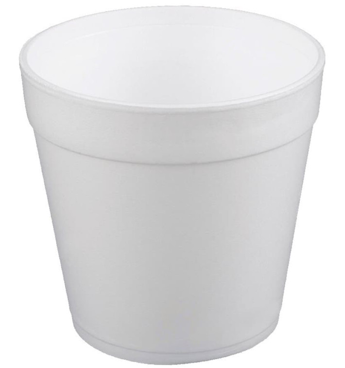 Styroporschale weiß 32OZ/950ml Ø12,7cm (500 Stück) Styroporschale weiß 32OZ/950ml Ø12,7cm (500 Stück)