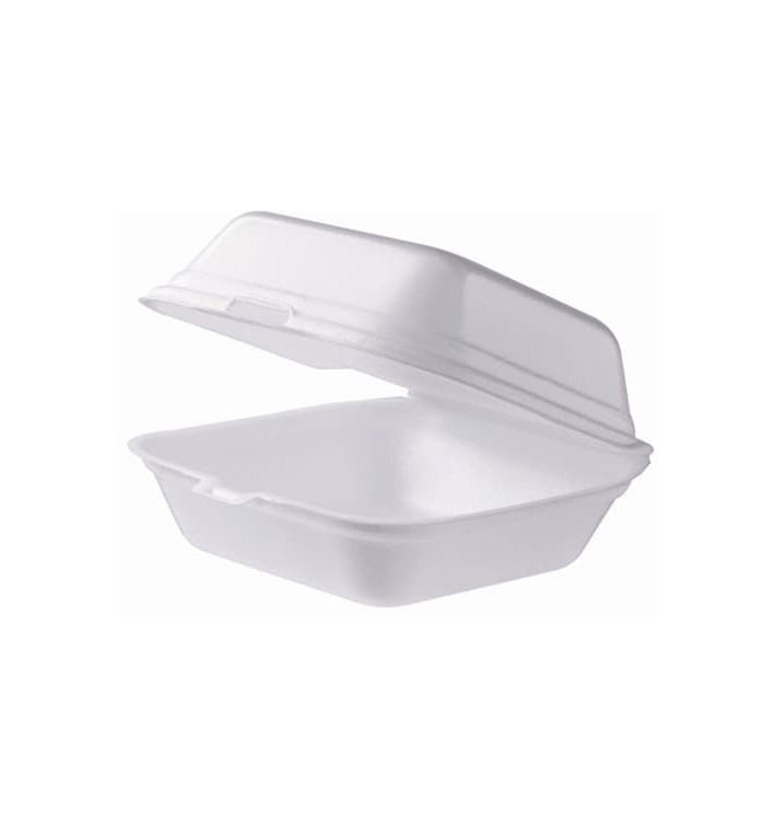 Burger-Box extra-groß Styropor weiß (200 Stück) Burger-Box extra-groß Styropor weiß (200 Stück)
