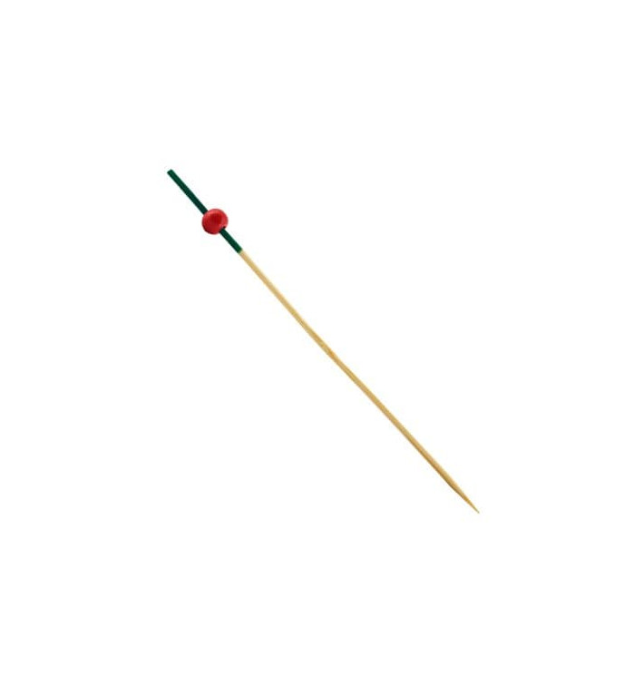 Bambusspieße "Portugal" Grün und Rot 120mm (200 Stück) Bambusspieße "Portugal" Grün und Rot 120mm (200 Stück)