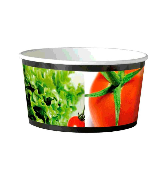 Kleine Salatschüssel aus Pappe 635ml (45 Stück) Kleine Salatschüssel aus Pappe 635ml (45 Stück)