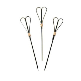 Bambusspieße Herz Schwarz 180mm (5000 Stück)
