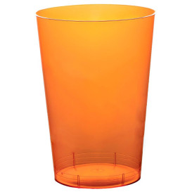 Becher aus Hartplastik Moon Orange Transp. PS 230ml (50 Stück)