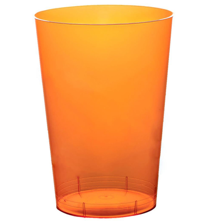 Becher aus Hartplastik Moon Orange Transp. PS 230ml (50 Stück) Becher aus Hartplastik Moon Orange Transp. PS 230ml (50 Stück)