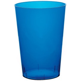 Becher aus Hartplastik Moon Blau Transp. PS 230ml (50 Stück)