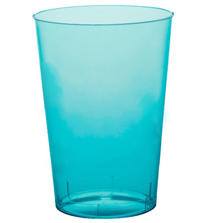 Becher aus Hartplastik Moon Türkis Transp. PS 230ml (50 Stück) Becher aus Hartplastik Moon Türkis Transp. PS 230ml (50 Stück)