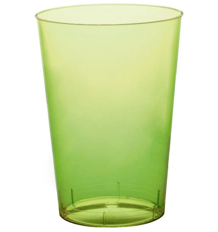 Becher aus Hartplastik Moon Grasgrün Transp. PS 230ml (1000 Stück) Becher aus Hartplastik Moon Grasgrün Transp. PS 230ml (1000 Stück)