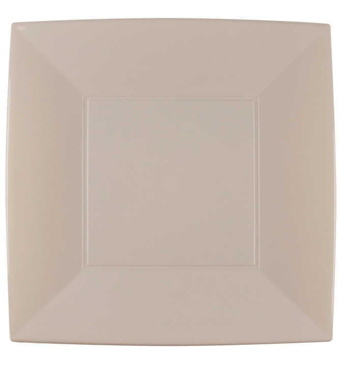 Plastikteller Flach Beige Nice PP 290mm (144 Stück) Plastikteller Flach Beige Nice PP 290mm (144 Stück)