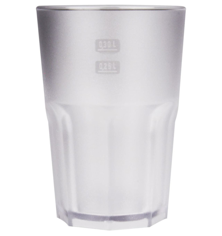Plastikbecher Frost Transparent SAN 400ml (5 Stück) Plastikbecher Frost Transparent SAN 400ml (5 Stück)