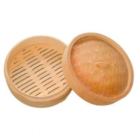 Verpackung aus Bambu Maxi Dim Sun Ø20x6cm (32 Einheit)